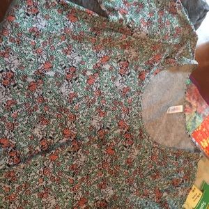 Large floral LulaRoe